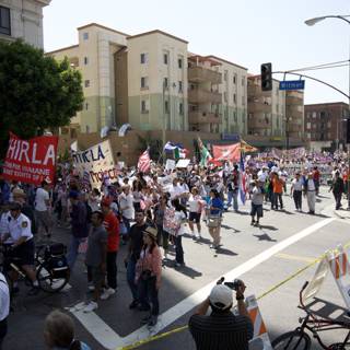 Mayday Rally Draws Crowds