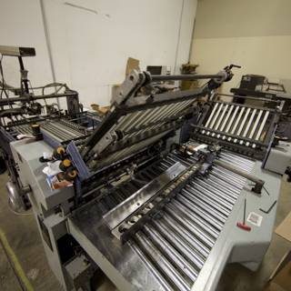 The Paper Making Machine at the Factory