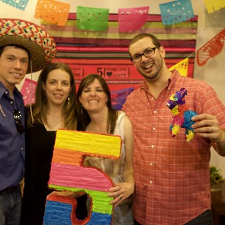 Couple Celebrates Five-Year Anniversary with Mexican Fiesta