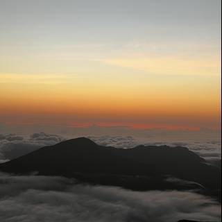 A Glorious Sunrise Above Haleakala Crater