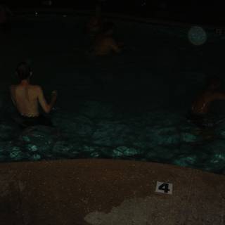 Night-Time Pool Party