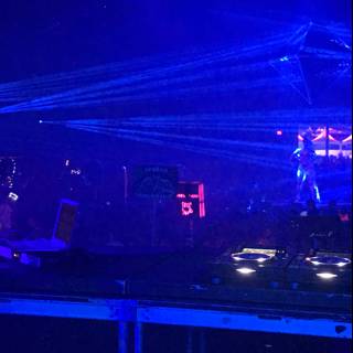 DJ light up the stage