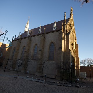 Loretto Chapel at Golden Hour in Santa Fe