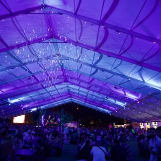 Vibrant Nights Under Purple Skies: Coachella 2024 Week 2
