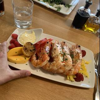 Delicious Seafood Plate