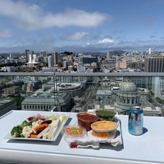 High-rise Dining with a View
