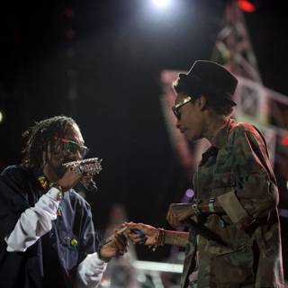 Snoop Dogg and Wiz Khalifa rock the mic at Coachella 2012