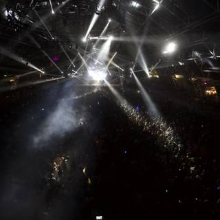 Lightshow Wows Festival Crowd