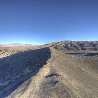 Aerial View of Death Valley Desert