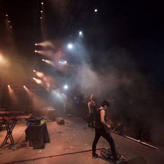 Smoke-Fueled Rock Concert