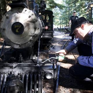 Stoking the Flames of History: Maintenance at Tilden Steam Trains