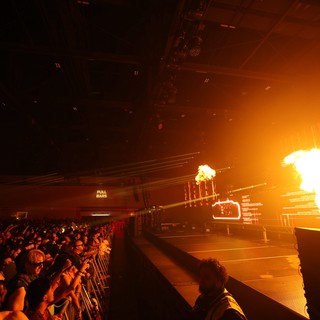 Pyrotechnic Fireball Erupts Over Wobbleland Festival Crowd