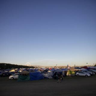 Camping at Coachella