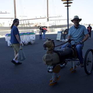 Pedal Power and Creativity at Maker Faire 2025