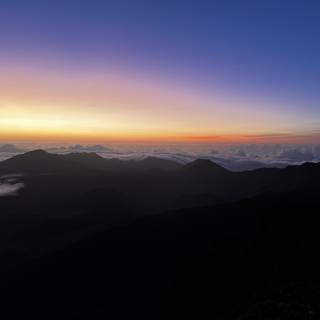 Sunrises Over the Majestic Mountains at Haleakala National Park