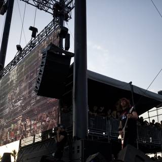 Gary Holt Rocks the Outdoor Stage at Big Four Festival