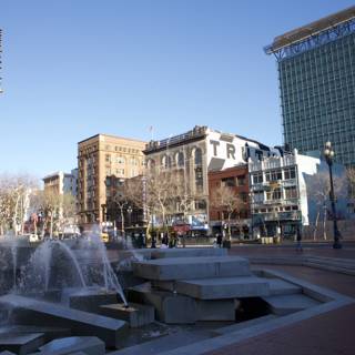Civic Center Fountain at Metropolis