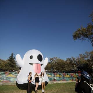 Inflatable Ghost Takes Over FYF Fest