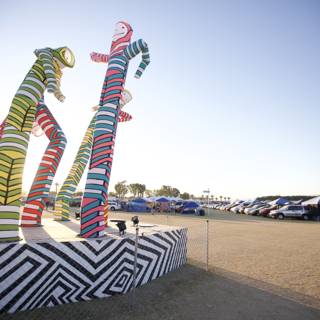 Zany Zebra at Coachella