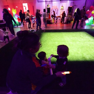 Baby Rave Interactive Light Installation at Asian Art Museum