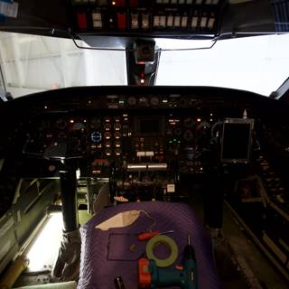 High-Tech Cockpit Controls