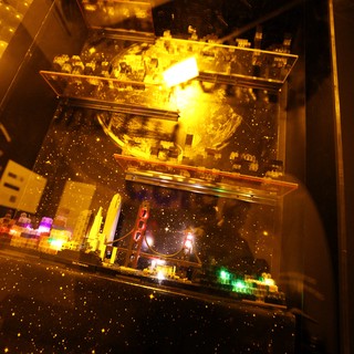 Illuminated San Francisco Cityscape Diorama Display