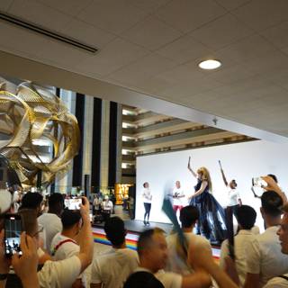 Vibrant Celebration in Motion