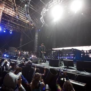 High-energy Crowd at Coachella Concert