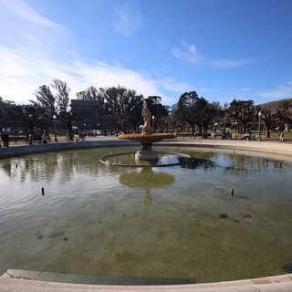 Ornate Fountain in Golden Gate Park San Francisco