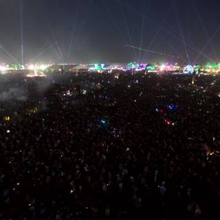 Light Up the Night: A Festival Crowd at Coachella
