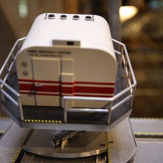 Scale Model of Space Shuttle Exhibit Display