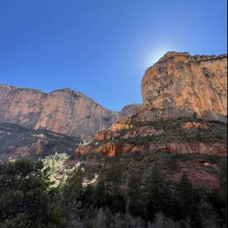 Majestic views of Zion National Park