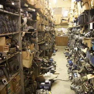 Abandoned Electronics Warehouse: A Journey Back in Time
