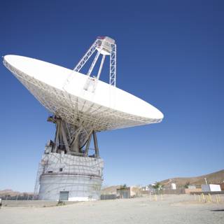 Goldstone's Massive Radio Telescope Dish