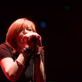 Red-haired Singer Belted Out Hits at Coachella 2008