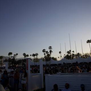 Sundown Silhouettes at Coachella 2024