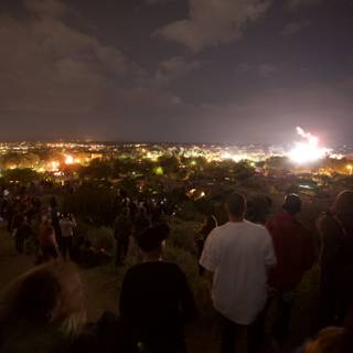 Fireworks Spectacle over Santa Fe