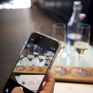 Wine Tasting Flight Photography at Winery