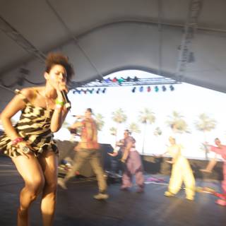 Dancing in Fashion on Coachella Stage