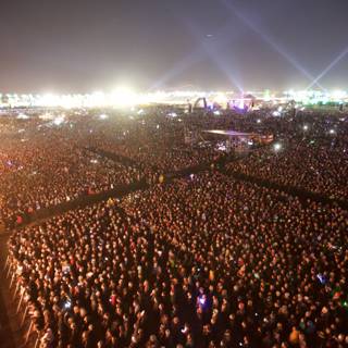 A Sea of Lights at the Coachella Festival