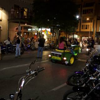 Night Time Crowds in Austin