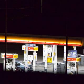 Midnight Fuel Station