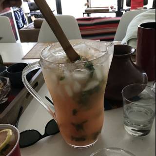 Refreshing Pitcher of Iced Tea