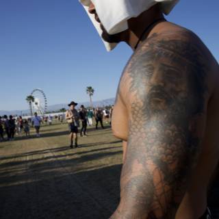 Inked Impressions: Casual Confidence at Coachella 2024