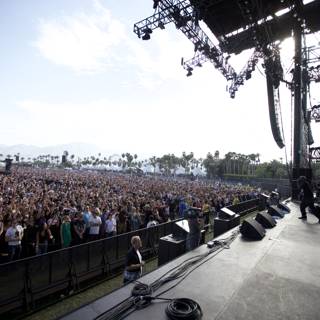 A Sea of Music Fans at Coachella Festival