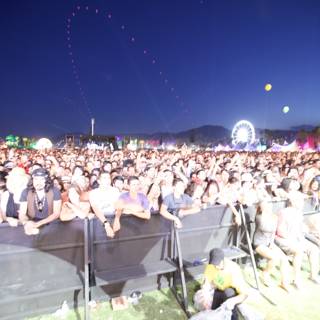 Coachella Crowd Enjoys the Music