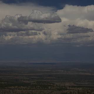Majestic Cumulus Clouds Over Dome Wilderness