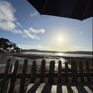 Tranquil Day by the Shore