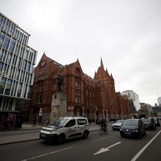Historic Red Brick Architecture in Birmingham City Centre