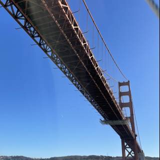 A Majestic View of the Golden Gate Bridge